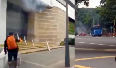 Disturbios en la Universidad Del Valle.