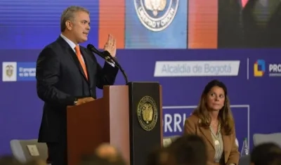 Presidente Iván Duque y Vicepresidenta Marta Lucía Ramírez de Rincón.