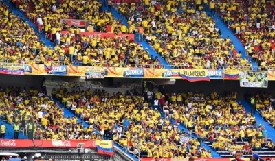 Estadio Metropolitano en eliminatorias.