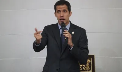 Juan Guaidó. 