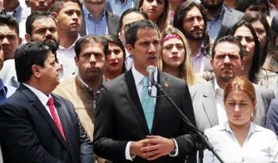Juan Guaidó. 
