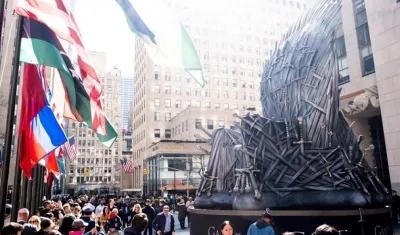 Alfombra roja de Juego de Tronos en Nueva York.