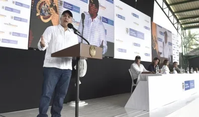 Iván Duque, presidente.