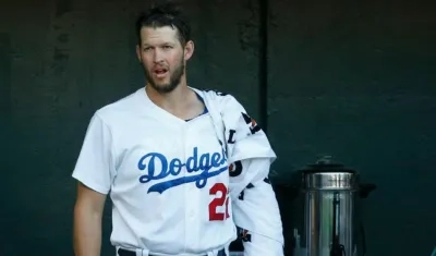 Clayton Kershaw, lanzador de los Dodgers. 