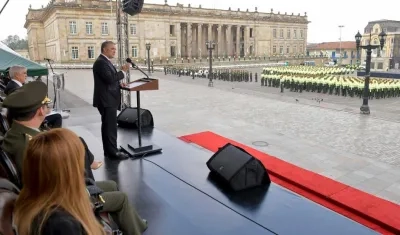 El Presidente de la República, Iván Duque.