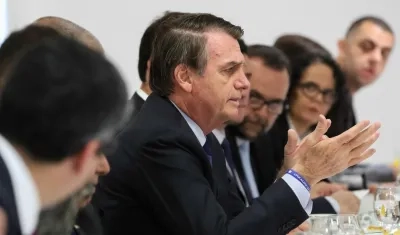 Jair Bolsonaro, presidente de Brasila.