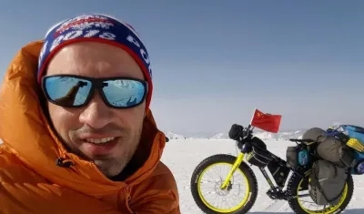 Leandro Martins, ciclista brasileño. 