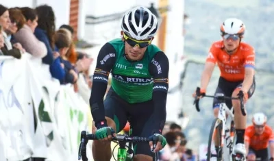 Nelson Soto, ciclista barranquillero. 