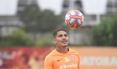 Paolo Guerrero, delantero peruano. 