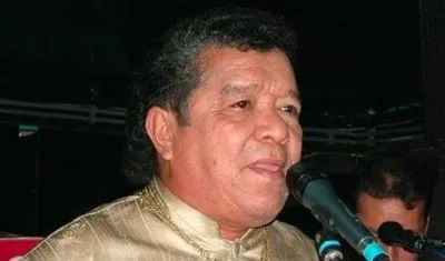El cantante venezolano Pastor López.