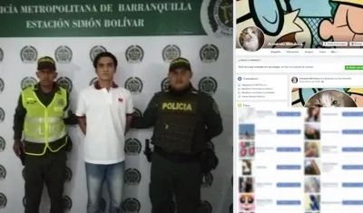 Jorge Armando Rodríguez Ayala, su perfil de Facebook y las niñas que tenía agregadas.