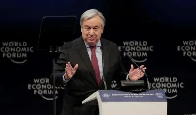 Antonio Guterres, secretario de la ONU.