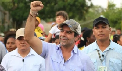 El Alcalde de Barranquilla, Alejandro Char.