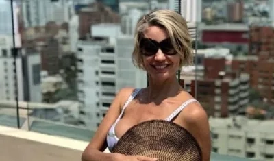 La presentadora Claudia Gurisatti.