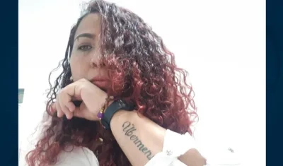 La conferencista Dayana De la Rosa Carbonell.