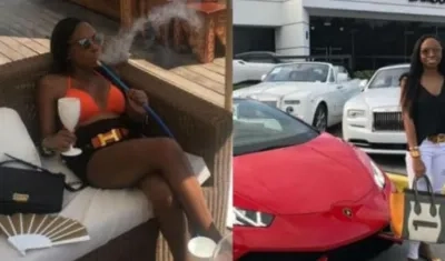 Los lujos que revelaba Jenny Ambuila en redes sociales.