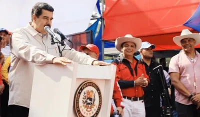 El Presidente de Venezuela, Nicolás Maduro.