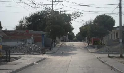 Barrio El Bosque, donde sucedieron los hechos.