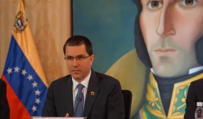El canciller venezolano, Jorge Arreaza.