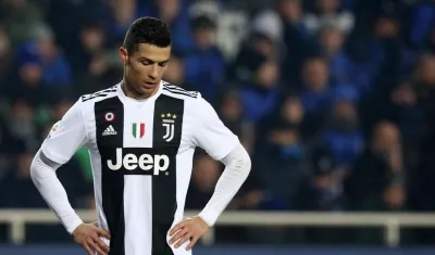 Cristiano Ronaldo, delantero de la Juventus. 