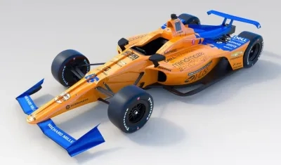 Este es el nuevo monoplaza de Fernando Alonso. 