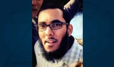 El arrestado, identificado como Rondell Henry.