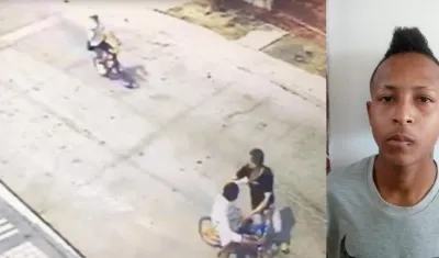 Atraco en el barrio La Pradera.