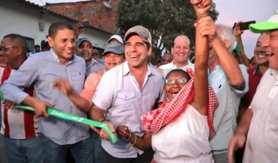 El Alcalde de Barranquilla, Alejandro Char.