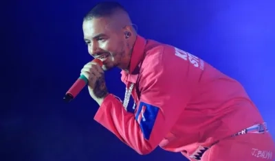 El cantante J Balvin.