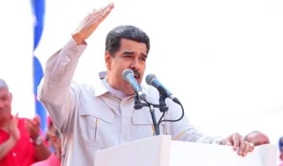 El Presidente de Venezuela, Nicolás Maduro.