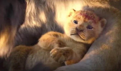 Imagen de la cinta "The Lion King".