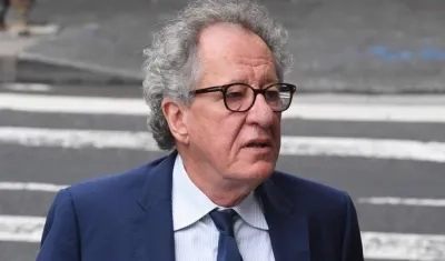 El actor Geoffrey Rush.