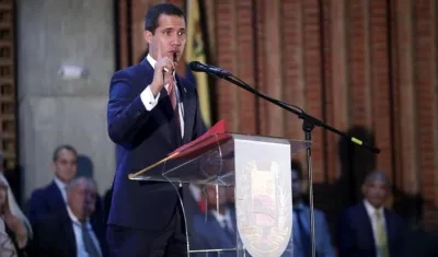 Juan Guaidó. 