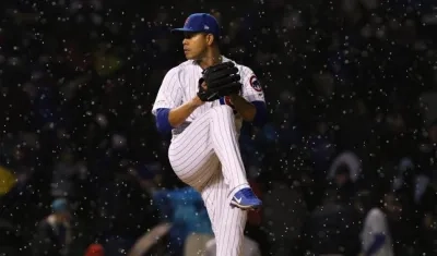 El lanzador colombiano José Quintana.