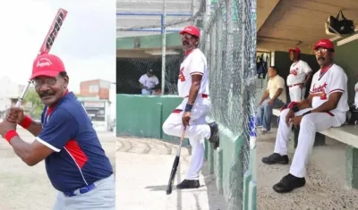 Abel Leal Díaz, ex pelotero colombiano. 