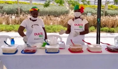 Los dulces llegaron al Gran Malecón del Río Magdalena.