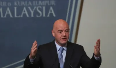 Gianni Infantino, presidente de la FIFA. 