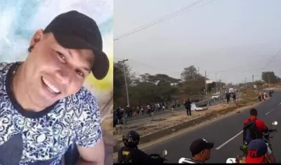 Juan Carlos Celis murió en un accidente de moto en Galapa.