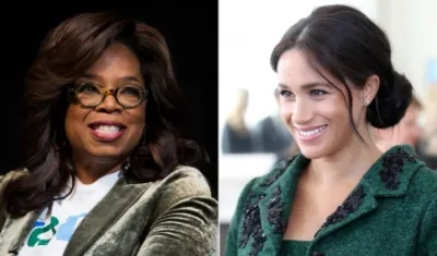 Oprah Winfrey y la duquesa de Sussex, Meghan Markle