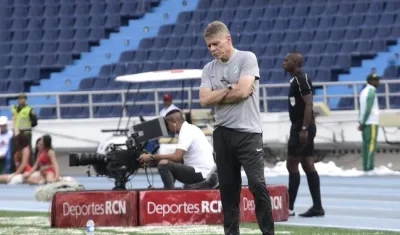 Paulo Autuori, DT de Atlético Nacional.