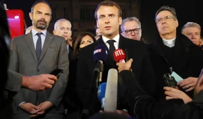 Emmanuel Macron, presidente de Francia.