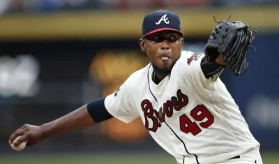 El lanzador colombiano Julio Teherán.