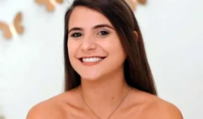 La exreina del Carnaval, Marcela García.