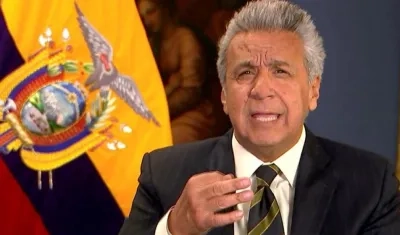 El presidente de Ecuador, Lenin Moreno.