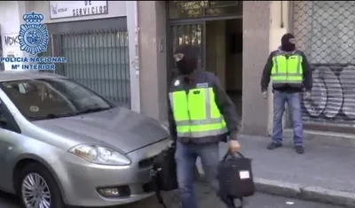 Momentos del operativo.