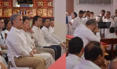 El Presidente Duque y la Vicepresidenta Ramírez en Valledupar.