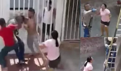 Así fue la agresión a la cuadrilla de Electricaribe.