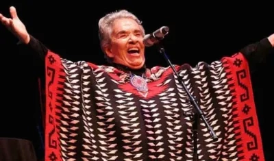 La cantante Chavela Vargas.