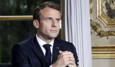 El presidente francés, Emmanuel Macron.