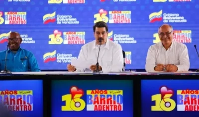 Nicolás Maduro, presidente de Venezuela.